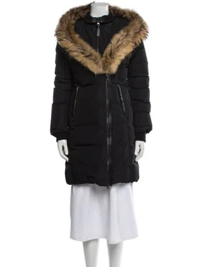 Pre-owned Mackage Down Coat In Black