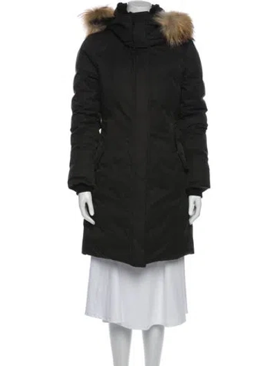 Pre-owned Mackage Down Coat In Black