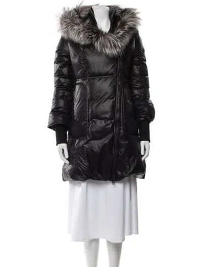 Pre-owned Mackage Down Coat In Black
