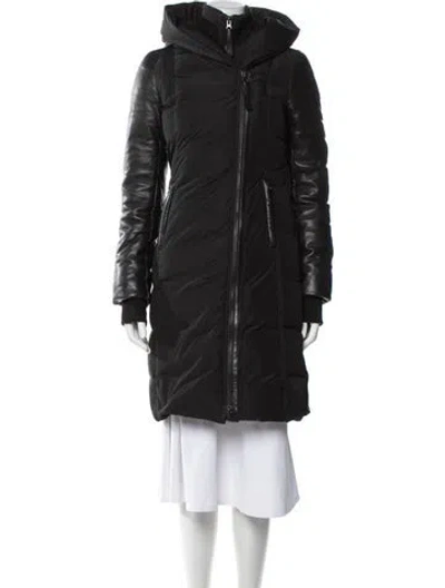 Pre-owned Mackage Down Coat In Black