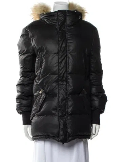 Pre-owned Mackage Down Coat In Black