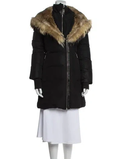 Pre-owned Mackage Down Coat In Black