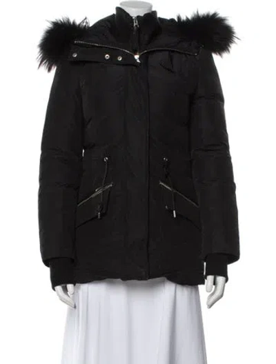 Pre-owned Mackage Down Coat In Black