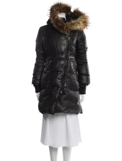 Pre-owned Mackage Down Coat In Black