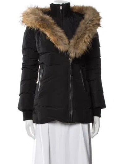 Pre-owned Mackage Down Coat In Black