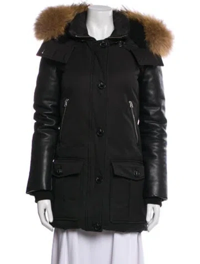 Pre-owned Mackage Down Coat In Black