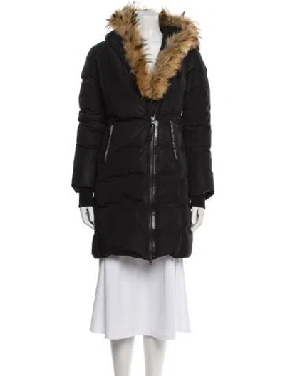 Pre-owned Mackage Down Coat In Black