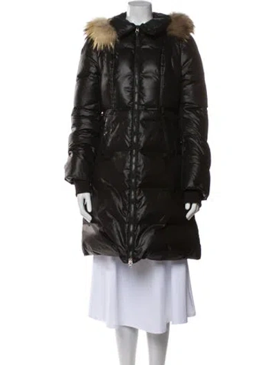 Pre-owned Mackage Down Coat In Black