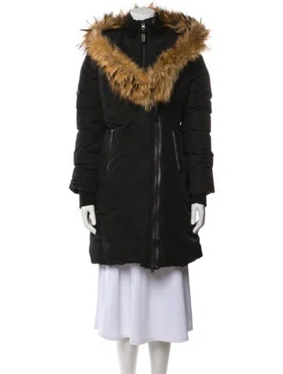 Pre-owned Mackage Down Coat In Black