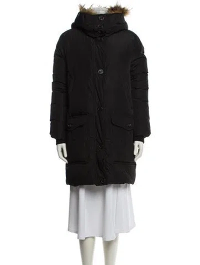 Pre-owned Mackage Down Coat In Black