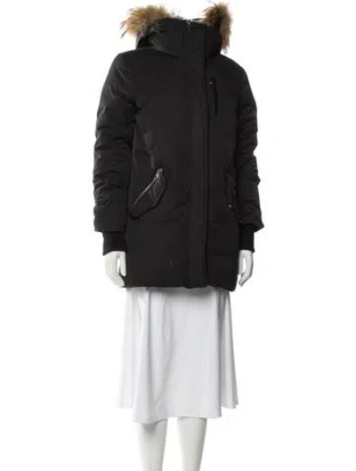 Pre-owned Mackage Down Coat In Black