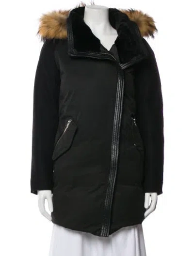 Pre-owned Mackage Down Coat In Black