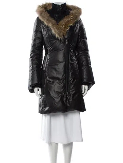Pre-owned Mackage Down Coat In Black