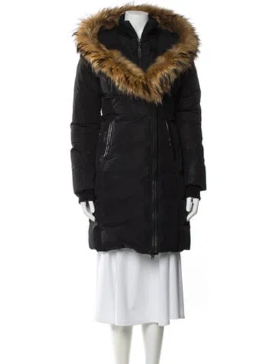 Pre-owned Mackage Down Coat In Black