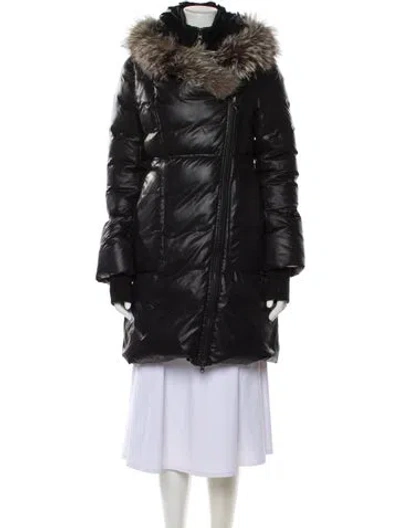 Pre-owned Mackage Down Coat In Black