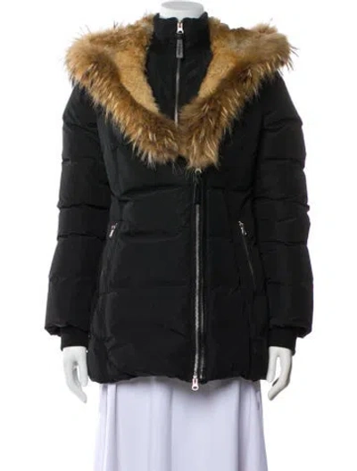 Pre-owned Mackage Down Coat In Black