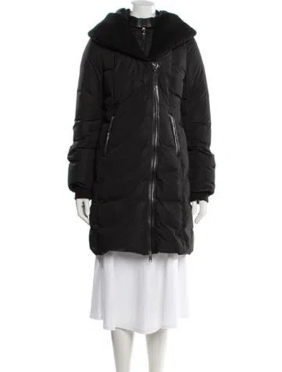 Pre-owned Mackage Down Coat In Black