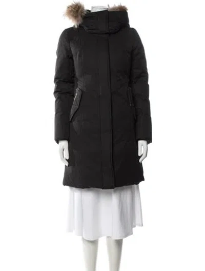 Pre-owned Mackage Down Coat In Black