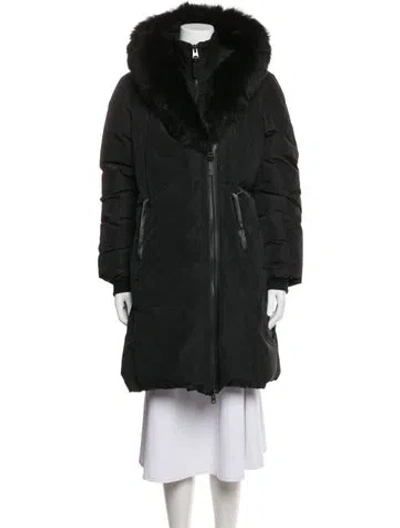 Pre-owned Mackage Down Coat In Black