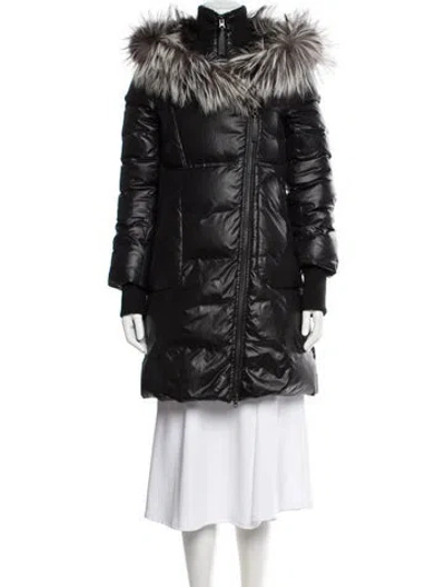 Pre-owned Mackage Down Coat In Black