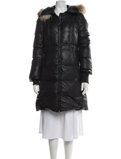 Pre-owned Mackage Down Coat In Black