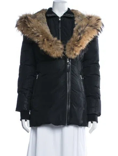 Pre-owned Mackage Down Coat In Black