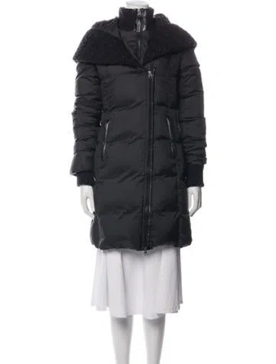 Pre-owned Mackage Down Coat In Black