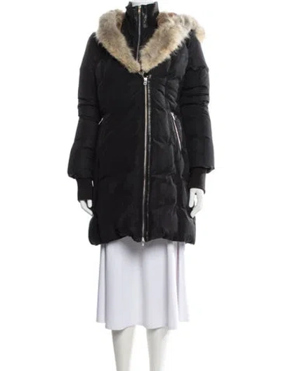 Pre-owned Mackage Down Coat In Black