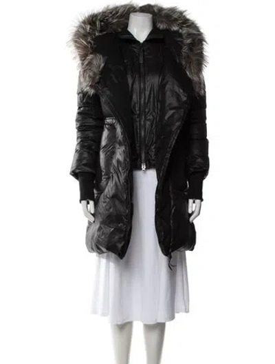 Pre-owned Mackage Down Coat In Black