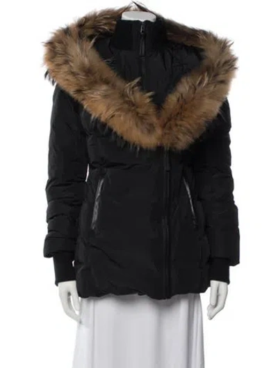 Pre-owned Mackage Down Coat In Black