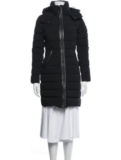 Pre-owned Mackage Down Coat In Black
