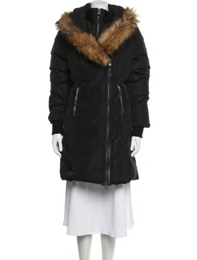 Pre-owned Mackage Down Coat In Black