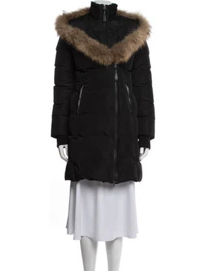 Pre-owned Mackage Down Coat In Black