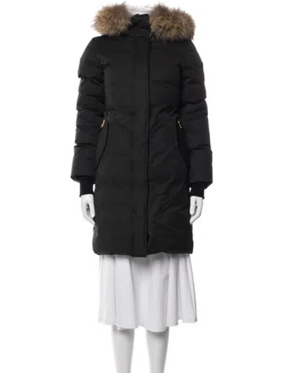 Pre-owned Mackage Down Coat In Black