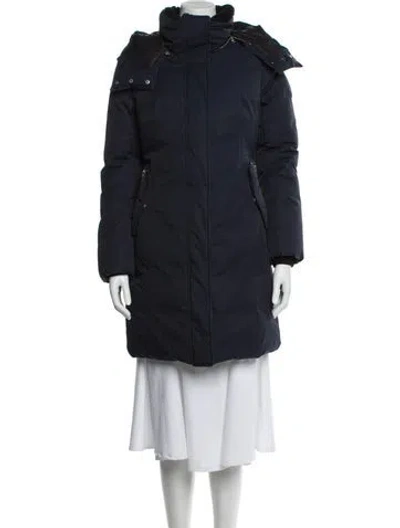 Pre-owned Mackage Down Coat In Blue