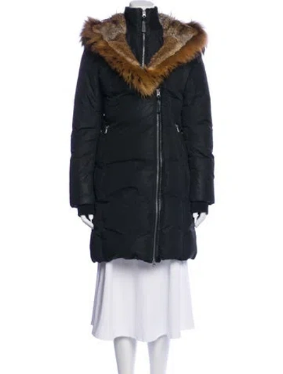 Pre-owned Mackage Down Coat In Blue