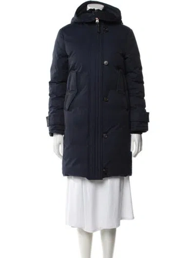 Pre-owned Mackage Down Coat In Blue