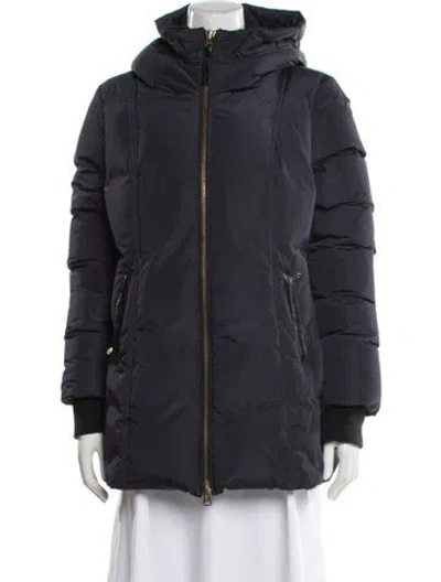 Pre-owned Mackage Down Coat In Blue