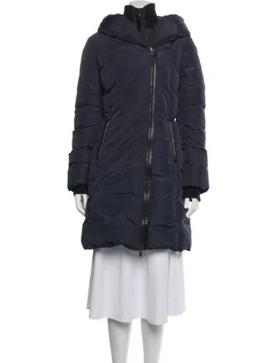 Pre-owned Mackage Down Coat In Blue