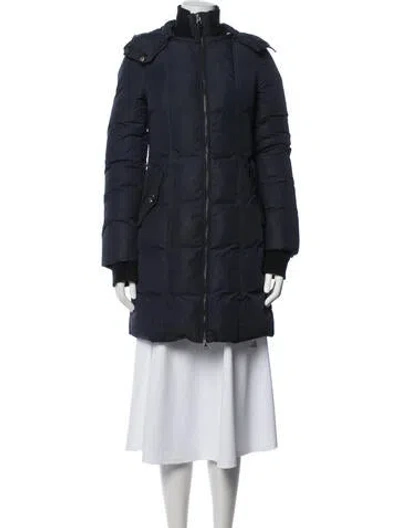 Pre-owned Mackage Down Coat In Blue