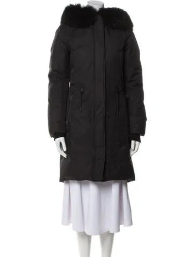 Pre-owned Mackage Down Coat In Gray