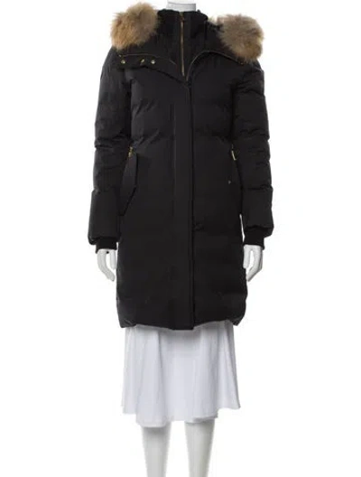 Pre-owned Mackage Down Coat In Gray