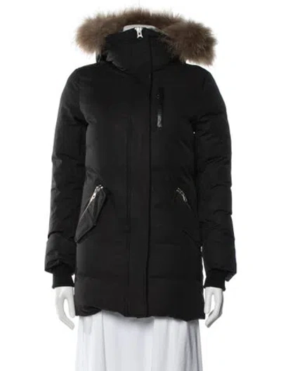 Pre-owned Mackage Down Coat In Gray