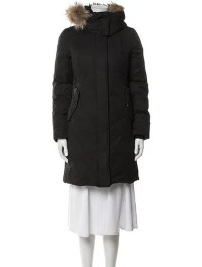 Pre-owned Mackage Down Coat In Gray