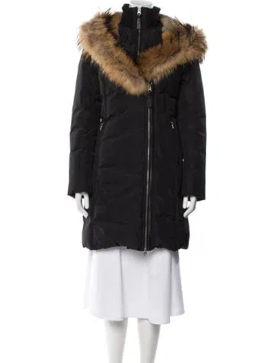 Pre-owned Mackage Down Coat In Gray