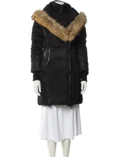 Pre-owned Mackage Down Coat In Green