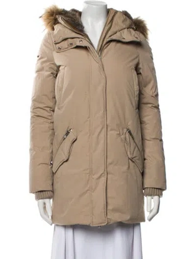 Pre-owned Mackage Down Coat In Neutral