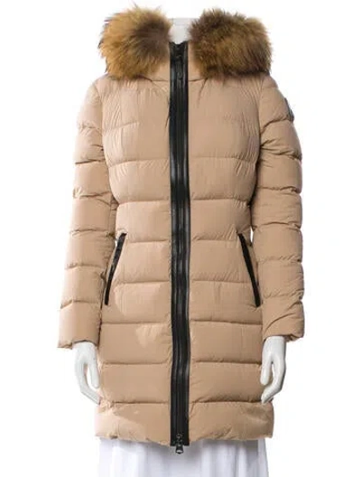 Pre-owned Mackage Down Coat In Neutral