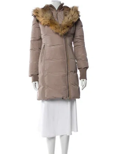 Pre-owned Mackage Down Coat In Neutral