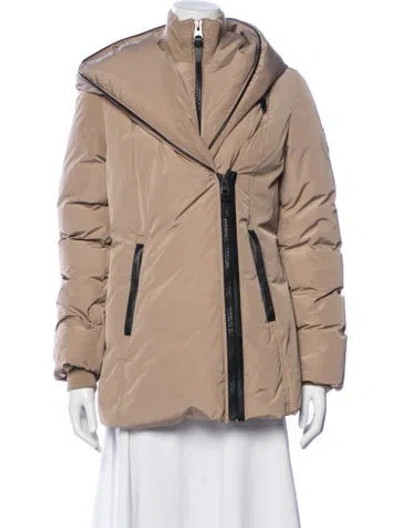 Pre-owned Mackage Down Coat In Neutrals